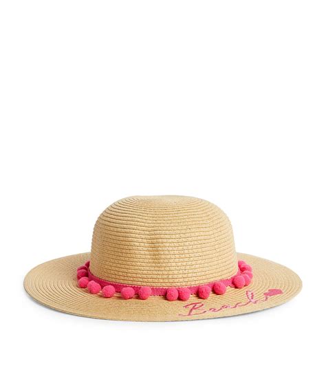 Bonita Embroidered Beach Floppy Hat Harrods Us