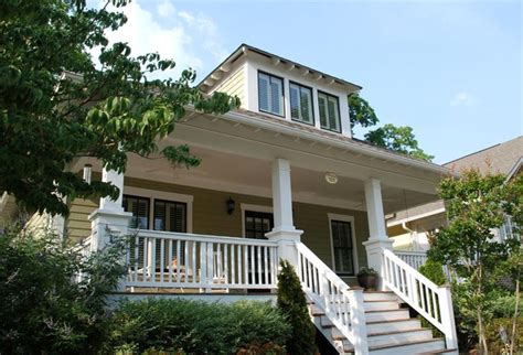 A Welcoming Bungalow Front Porch Craftsman Porch Atlanta By