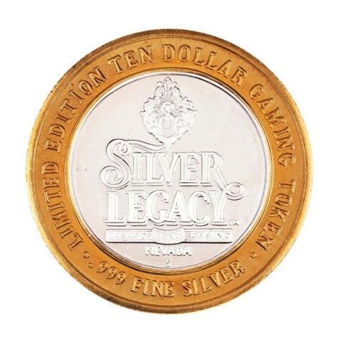 Lot 999 Fine Silver Silver Legacy Reno Nevada 10 Limited Edition
