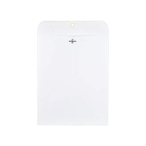 Staples Clasp And Moistenable Glue Catalog Envelopes 10x13 Bright White