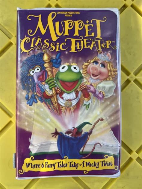 Muppet Classic Theater Vhs 1994 Kermit Miss Piggy 520 Picclick
