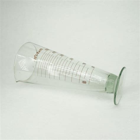 500ml Lab Glass Footed Apothecary Measuring Beaker Conical Graduated With Spout Lab Glass Glass