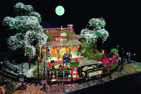 Buy Lemax Christmas Village Straight Track For Christmas Express Set Of