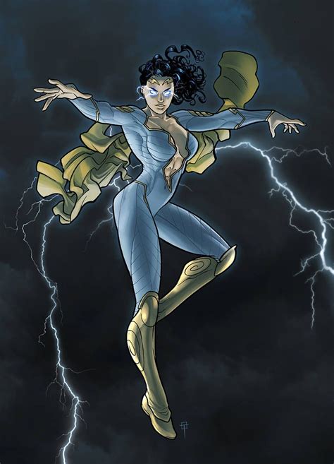 Thunder Woman By Spacefriend T On Deviantart In Character Art