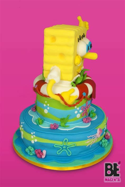 Pin By The Custom Piece Of Cake On Spongebob Cakes Spongebob Cake