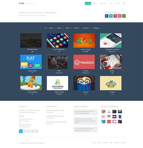 40 Free Responsive Html5 Css3 Templates 2018