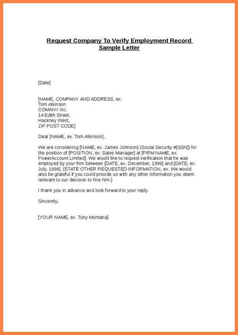 Most lenders require two years of employment history with the same company. Confirmation Of Employment Letter For Bank - printable receipt template
