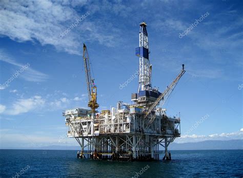 Offshore Oil Rig Drilling Platform — Stock Photo © Eyeidea 7977711