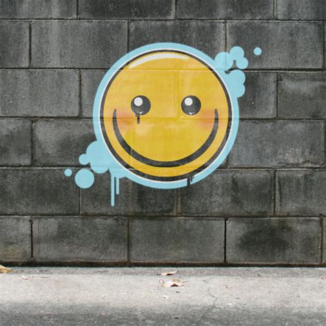 Graffiti Smiley Basic On The Wall By Mondspeer On Deviantart