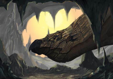Cave Dragon By 123698741 On Deviantart