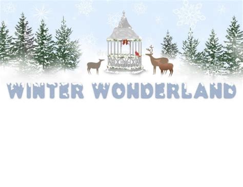 Winter Wonderland Invitation Template Design Postermywall
