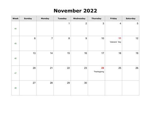 Year 2022 Calendar Printable With Holidays Wiki Calendar Free