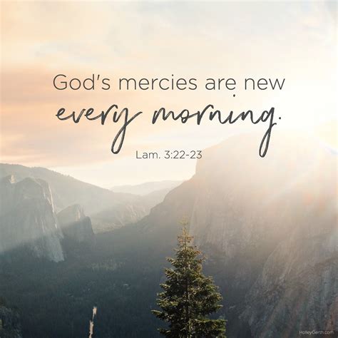 Gods Mercies Are New This Morning Holley Gerth