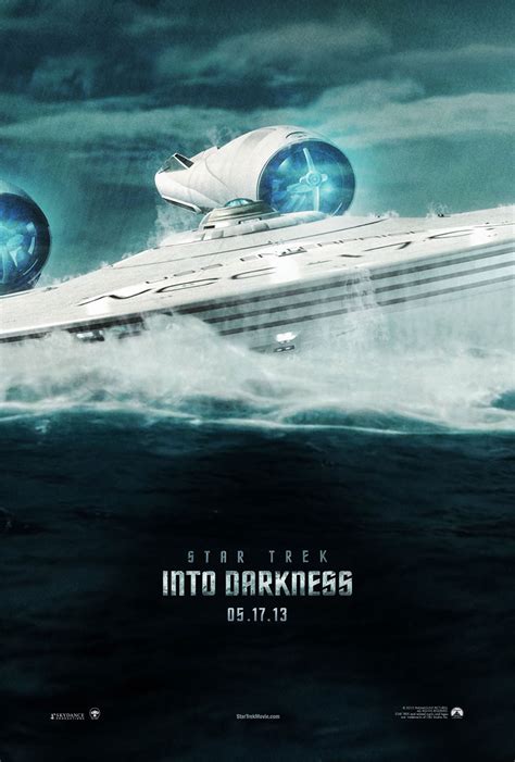 The Uss Enterprise Rises In New Star Trek Into Darkness Poster Syfywire