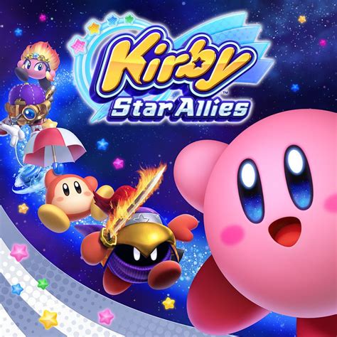 Kirby Star Allies 2018 Nintendo Switch Box Cover Art Mobygames