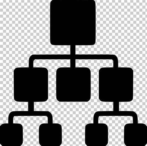 Computer Icons Hierarchical Organization Png Clipart Black And White