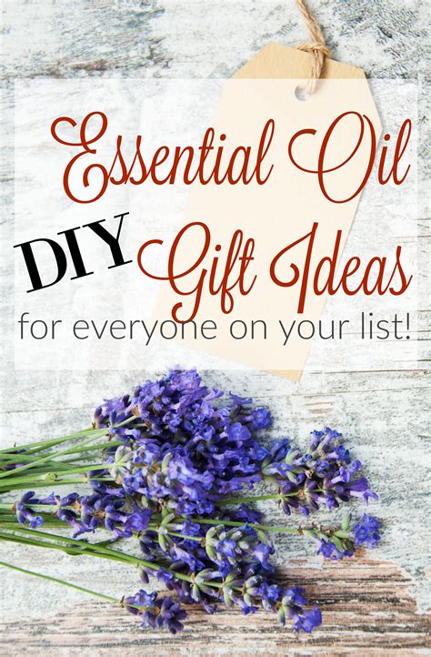 The best essential oil christmas gifts should be fully enjoyed by the receiver. DIY Gift Idea: Lavender Oil Sachet