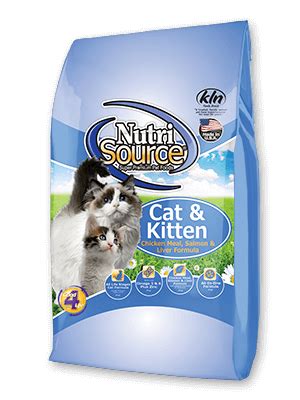 Cat food similar to nutrisource dry cat food. Cat & Kitten Chicken Meal, Salmon & Liver Cat Food ...