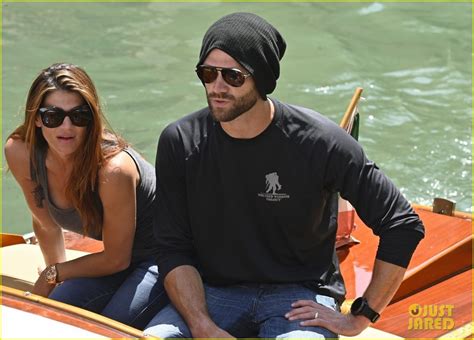 Full Sized Photo Of Jared Padalecki Wife Genevieve Boat Ride Venice 03