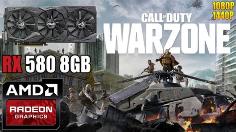 Call Of Duty Warzone Rx 580 8gb 1080p And 1440p Low And High
