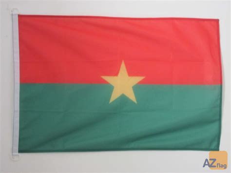 Achat Drapeau Burkina Faso 90x60 Cm Anneaux Usage Extérieur Acheter