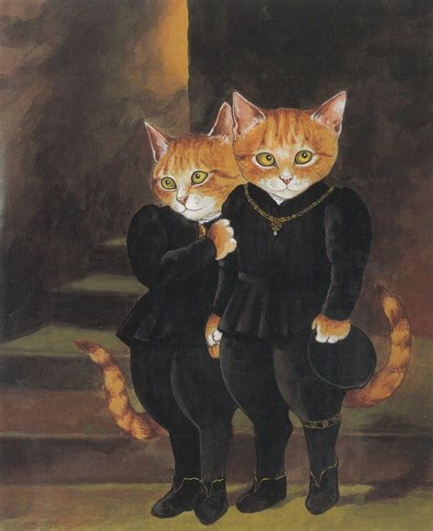 Артист инсерти мачке у познатих класичних слика а свет је опет десно