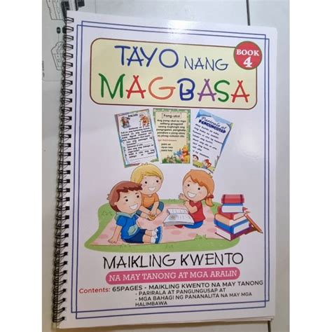 Magbasa Book Tagalog Maikling Kwento Pagsasanay Sa Pagbasa Kwentong