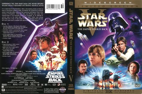 Star Wars Episode V The Empire Strikes Back 1980 R1 Dvd Cover