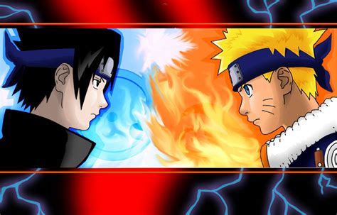Sasuke Vs Naruto By Yayoi Chan On Deviantart