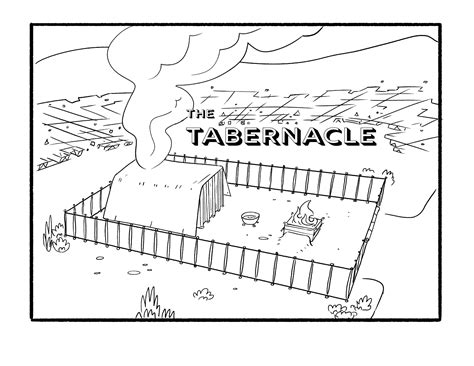 Coloring Book The Tabernacle Biblical Toolbelt