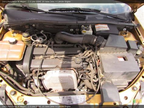 20 Liter Dohc 16 Valve Zetec 4 Cylinder Engine For The 2001 Ford Focus