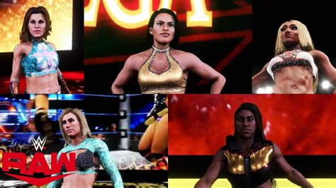 WWE 2K20 RAW N 1 CONTENDER 5 WOMEN S GAUNTLET MATCH WINNER FACES