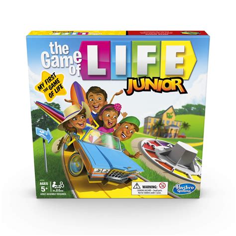 Hasbro Gaming The Game Of Life Junior Board Game For Kids From Age 5
