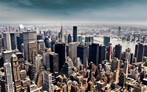 Aerial View Of New York The City Landscape Photography Wallpaper
