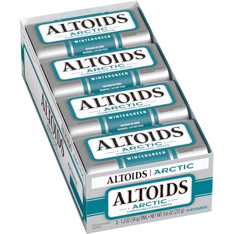 Altoids Arctic Wintergreen Mints 12 Oz 8 Count