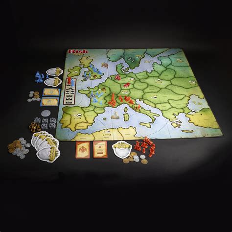 Risk Europe Strategy Board Game By Hasbro Perfect Game For The Entire
