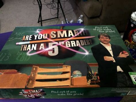 Used Are You Smarter Than A Fifth Grader Board Game Complete Ebay