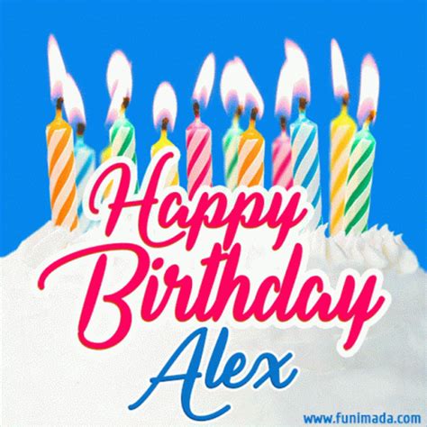Alex Happy Gif Alex Happy Birthday Discover Share Gifs Bild Happy Birthday Happy Birthday