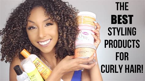 The Best Styling Products For Curly Hair Biancareneetoday Youtube