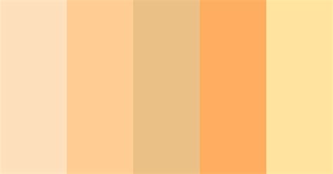 Caucasian Skin Tone Color Scheme Cream