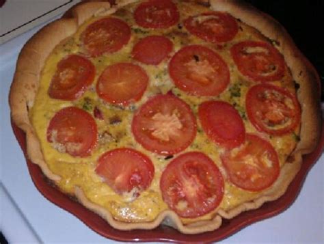 Bacon And Vegetable Quiche Recipe