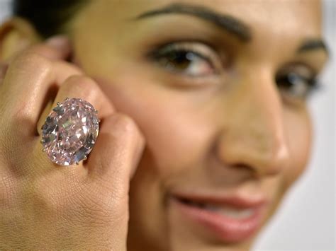 Pink Star Diamond Auction Fetches World Record Price In Hong Kong