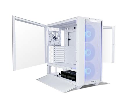 Lian Li Lancool Iii Rgb White Aluminum Secc Tempered Glass Atx Mid