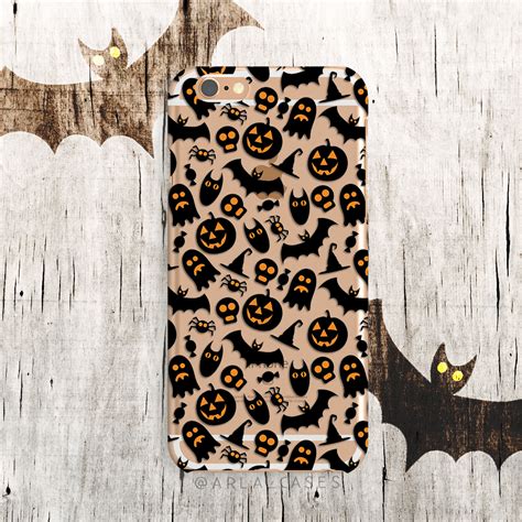 Halloween Ghosts And Pumpkins Phone Case Clear Tpu Phone Case Phone