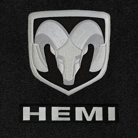 Ram Head 1500 Rebel Hemi Mopar Logo Floor Mats