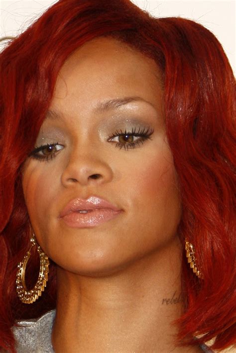 Rihanna Red Hair Dye