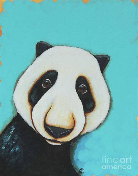 Panda Bear Painting By Lucia Stewart Fine Art America