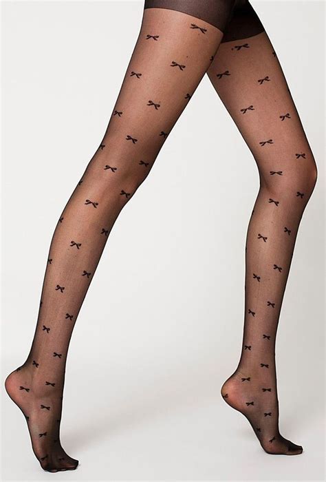 Bow Tights Fashion Tights Pantyhose Style