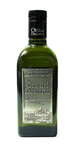 oro del desierto organic olive oil from coupage variety 500 ml of la aceitera jaenera