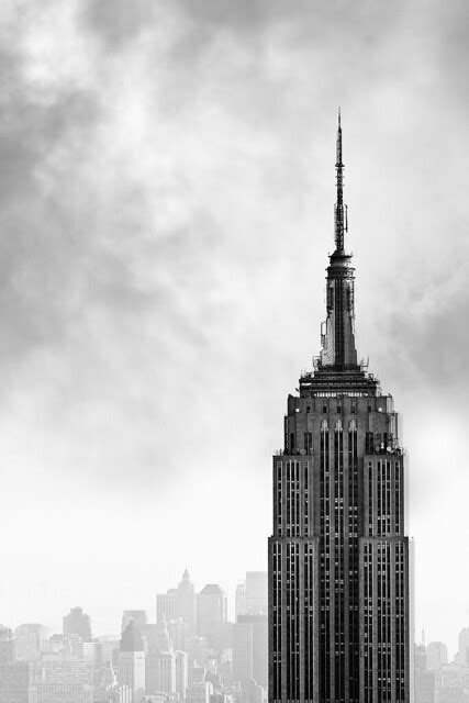 Empire State Building in black & white | Such an iconic subj… | Flickr
